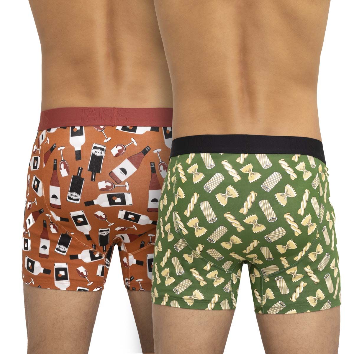 TAIS - Bóxer Iconos Bi-Pack Musgo Tais