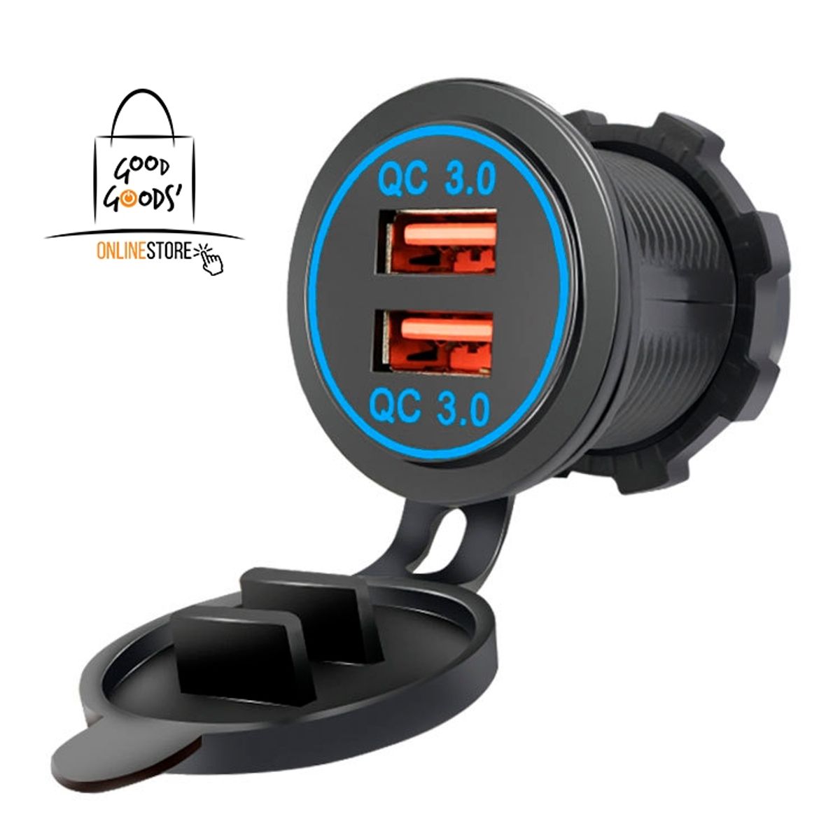 GENERICO - Cargador Usb Para Autos Dual Q.c 3.0 - Buses Y Camiones