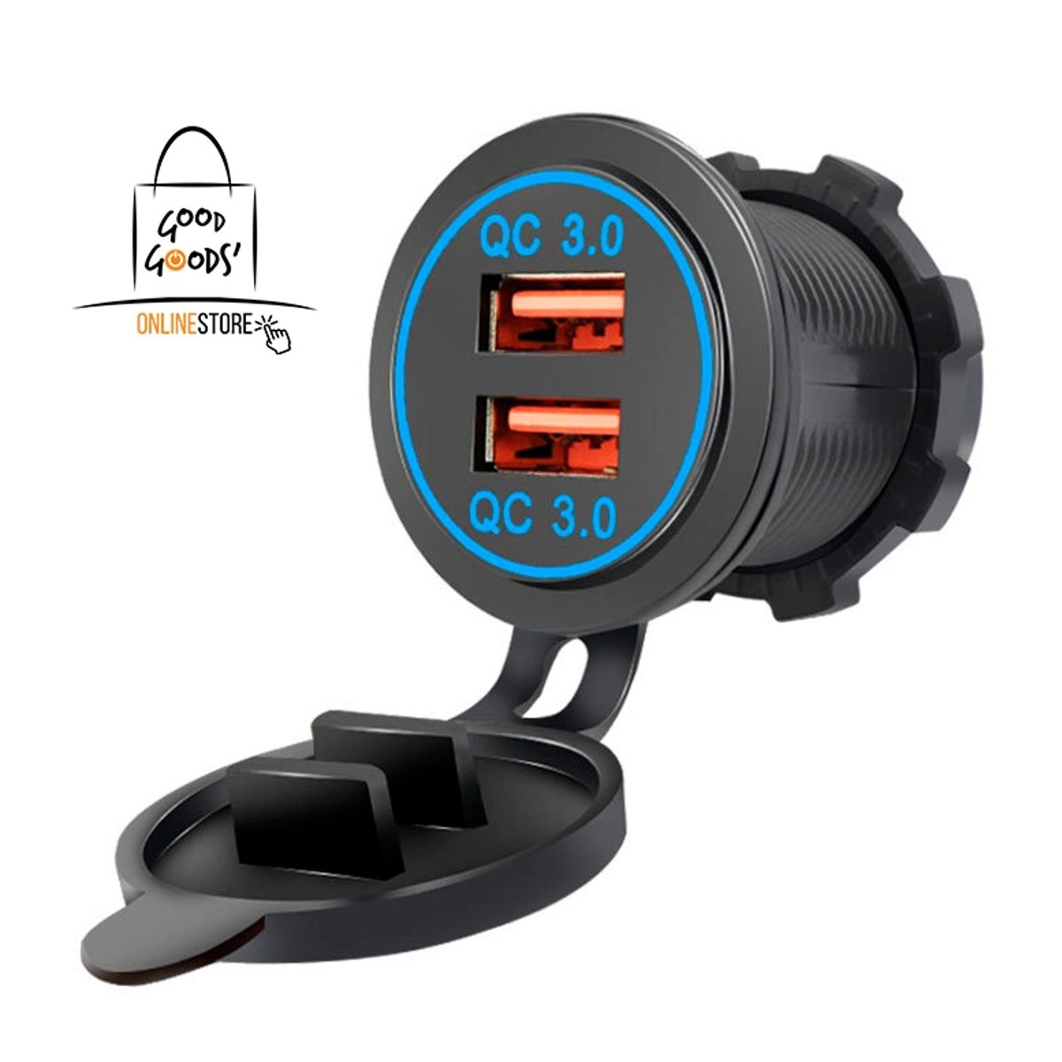GENERICO - Cargador Usb Para Autos Dual Q.c 3.0 - Buses Y Camiones
