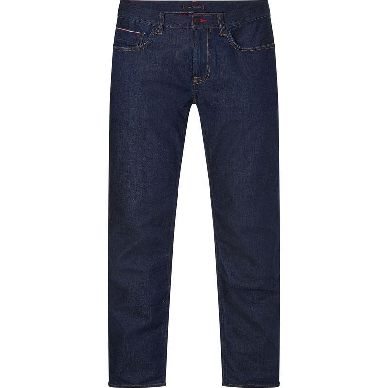 TOMMY HILFIGER - Jeans Denton Rectos Con Logo Azul Tommy Hilfiger
