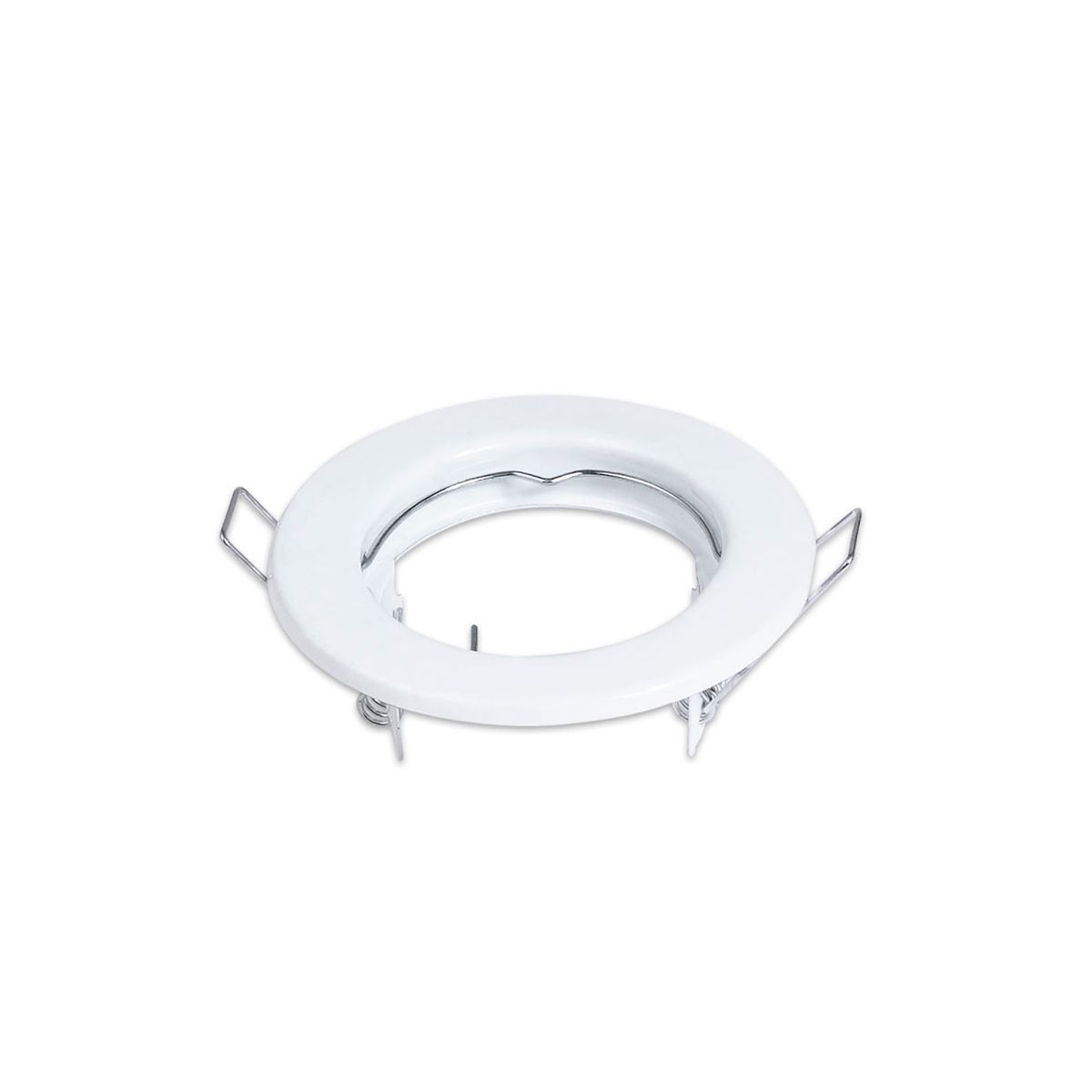 Aro Empotrable Fijo 8cm Porta Gu10 Mr16 Blanco No incluye zócalo, marca DEMASLED - Foto Principal