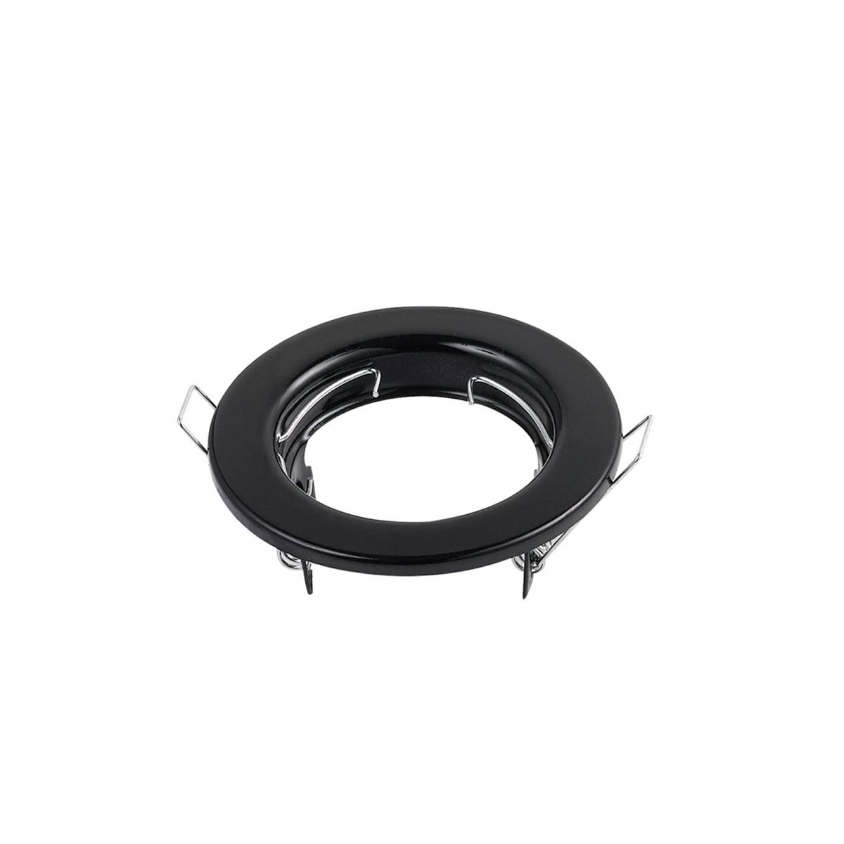 Aro Empotrable Fijo 8cm Porta Gu10 Mr16 Negro No incluye zócalo, marca DEMASLED - Foto 2