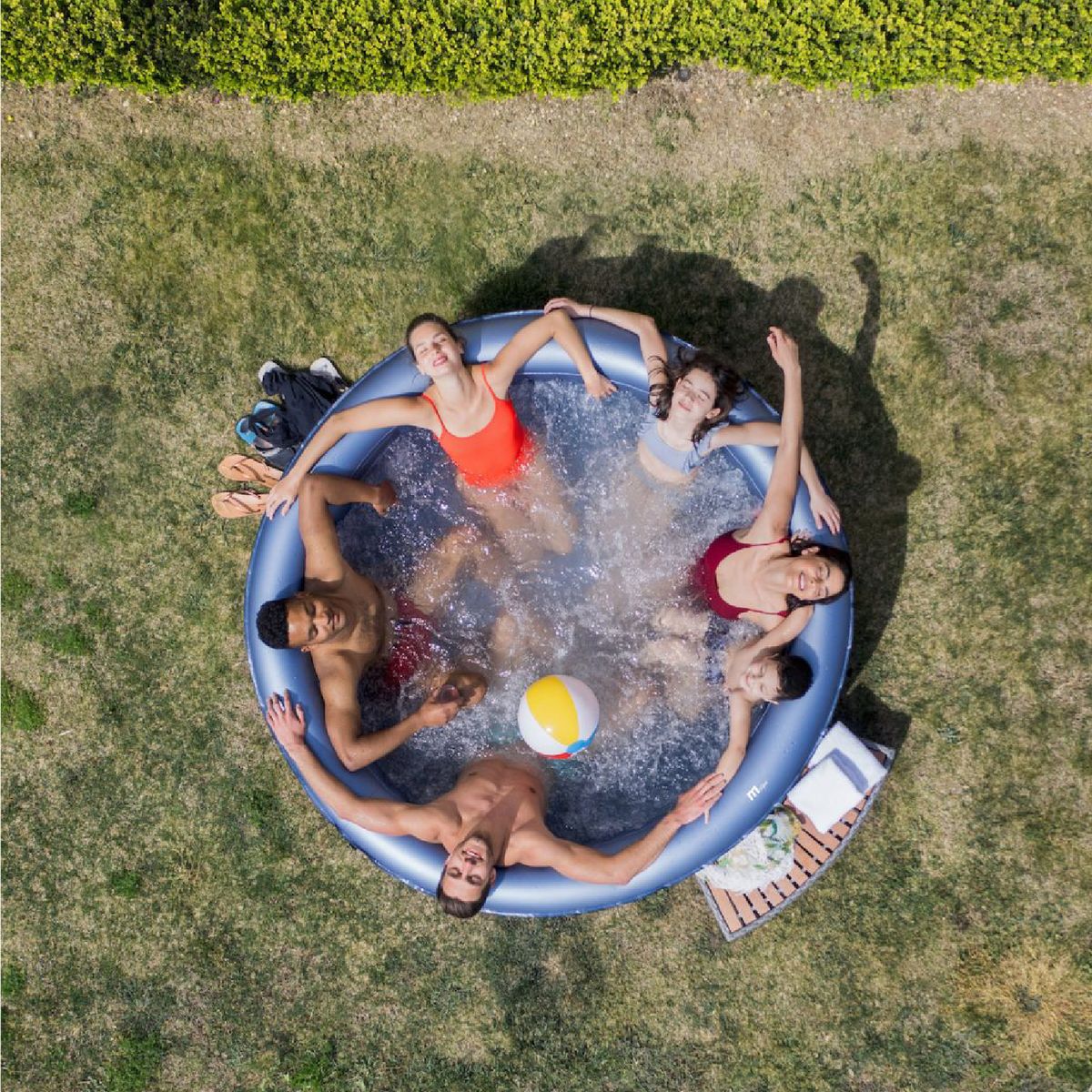 MSPA - Hot Tub Inflable Bergen Comfort Para 8 Personas MSpa