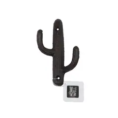 HOMEWELL - Perchero Cactus Hierro Negro