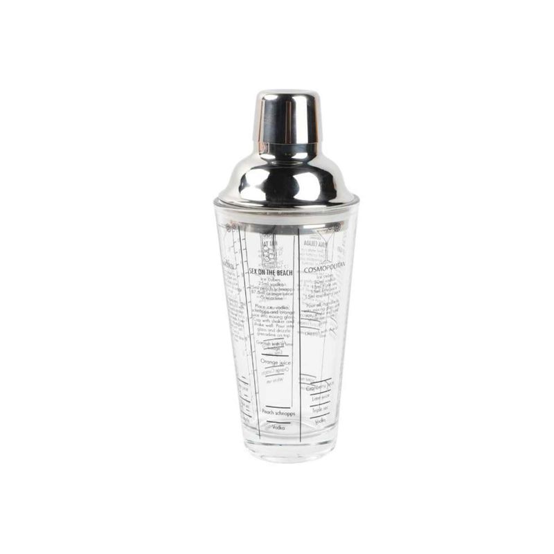 HOMEWELL - Coctelera Vidrio 23cm HOMEWELL