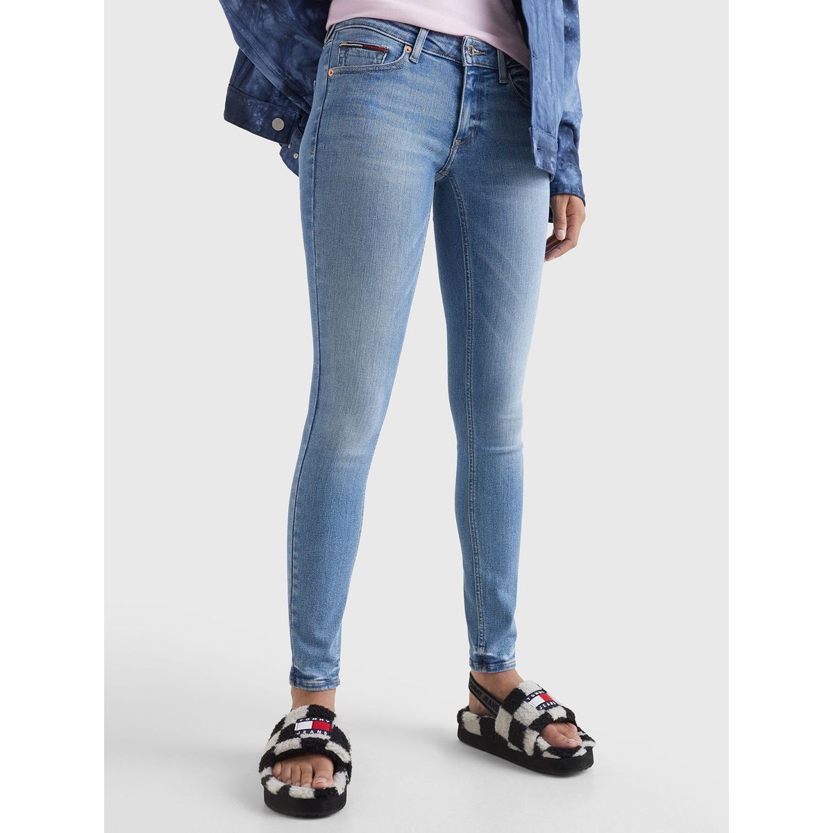 TOMMY HILFIGER - Jeans Sophie Skinny Talle Bajo Azul Tommy Jeans