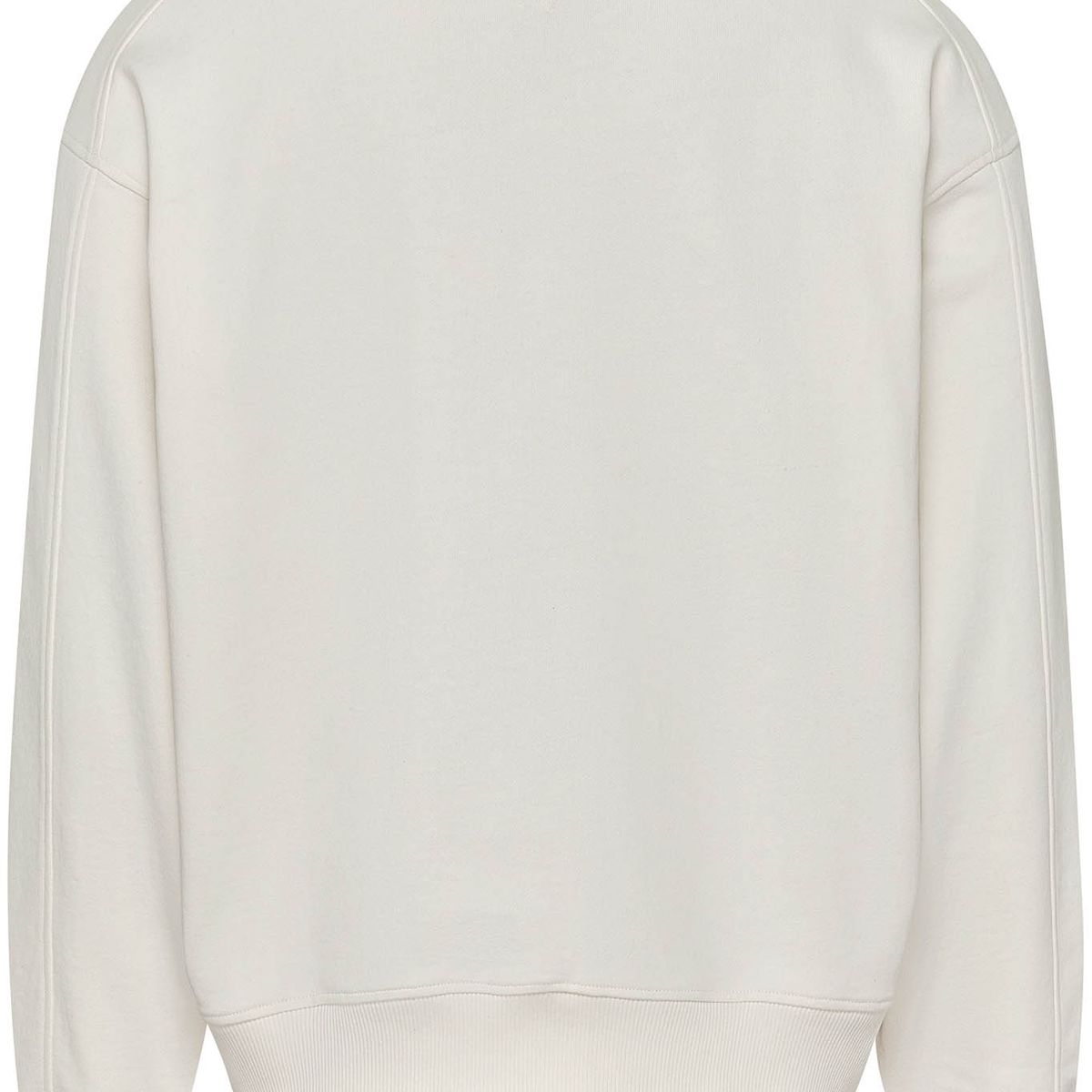 TOMMY HILFIGER - Polerón Comfort Varsity Blanco Tommy Jeans