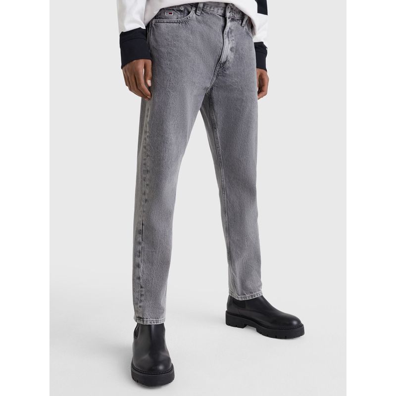 TOMMY HILFIGER - Jeans Dad Straight Fit Gris Tommy Jeans