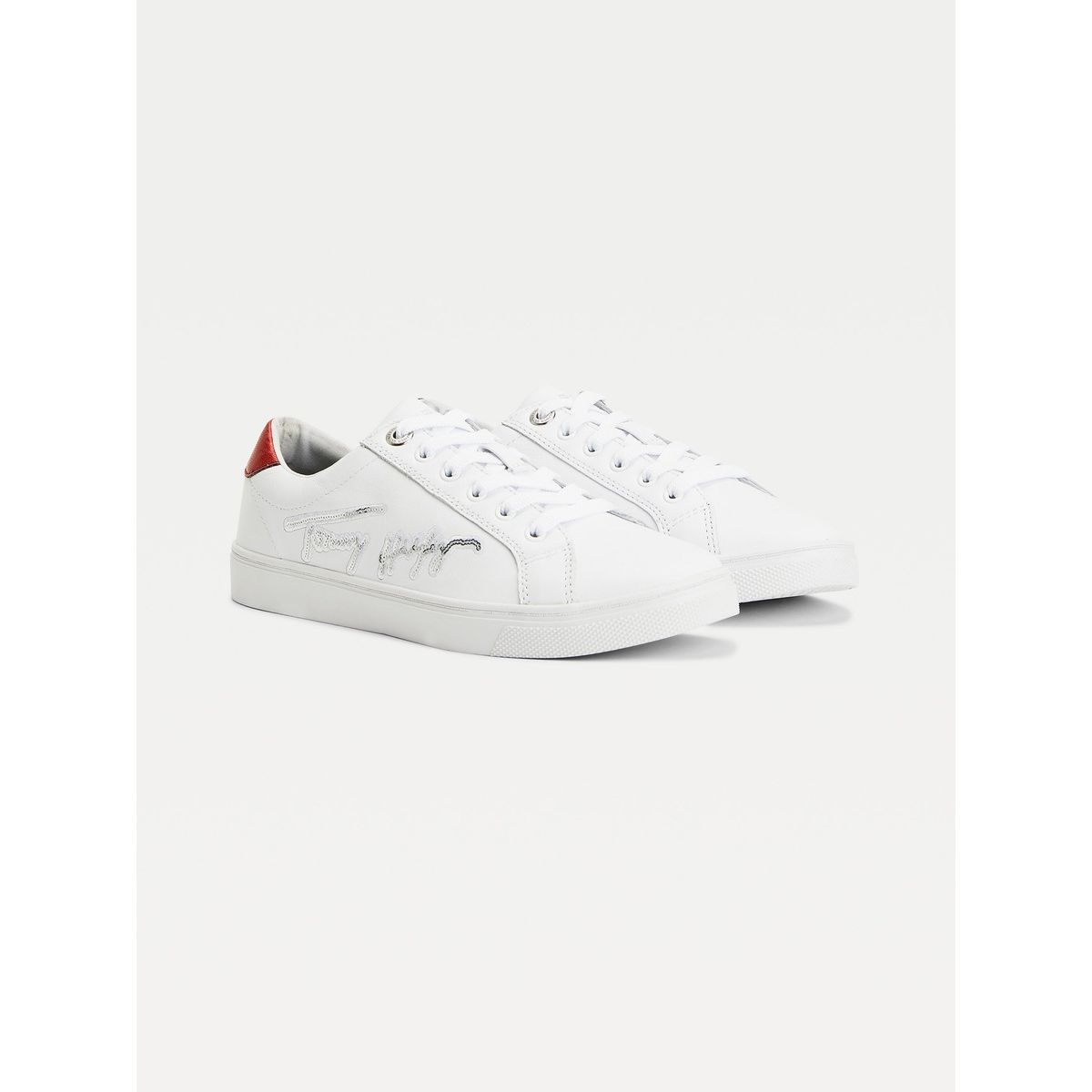 TOMMY HILFIGER - Zapatillas Essential Signature Blanco Tommy Hilfiger.---