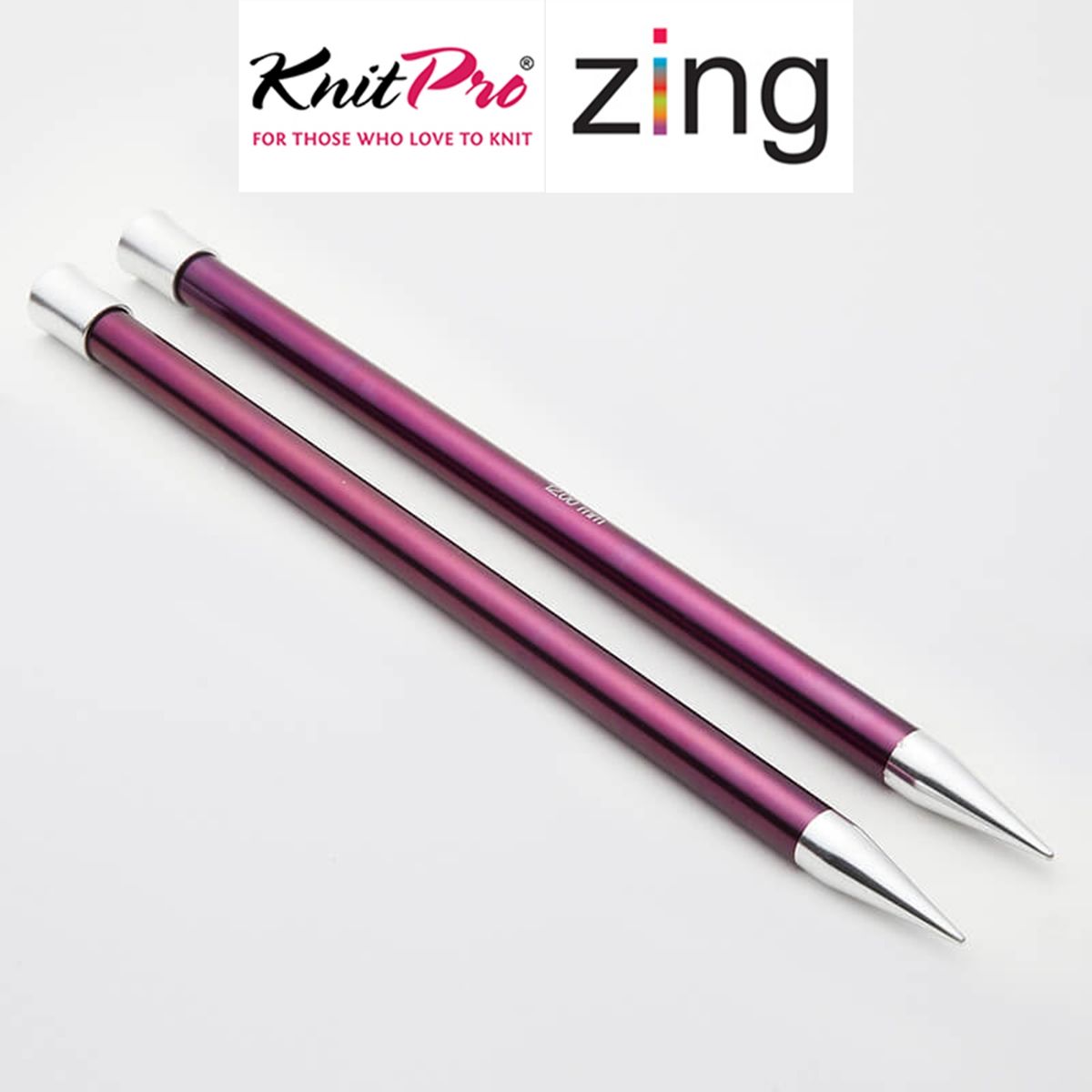 GENERICO - Palillo recto 12mm Knit Pro Zing 35cm