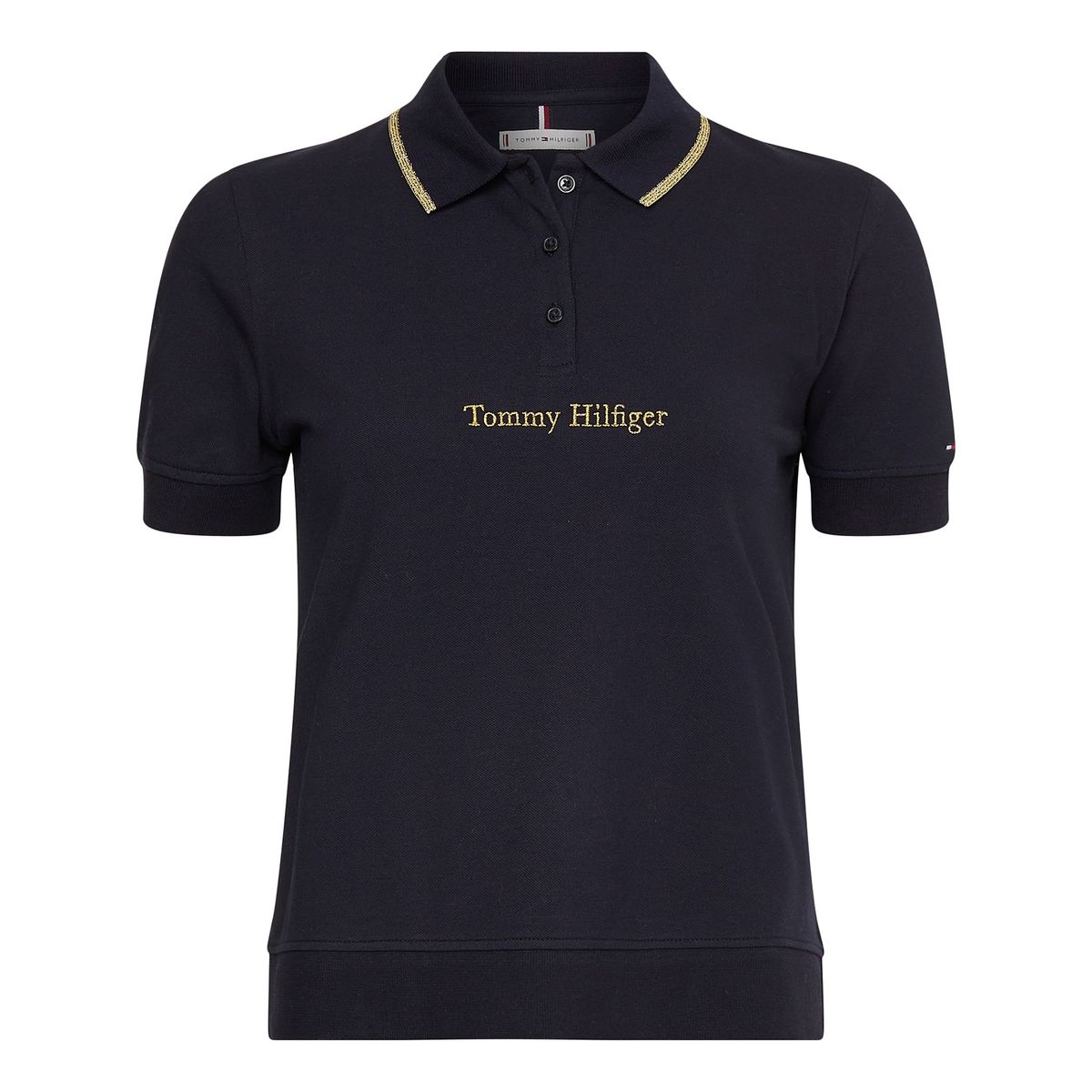 TOMMY HILFIGER - Polo New York Metalizado Azul Tommy Hilfiger