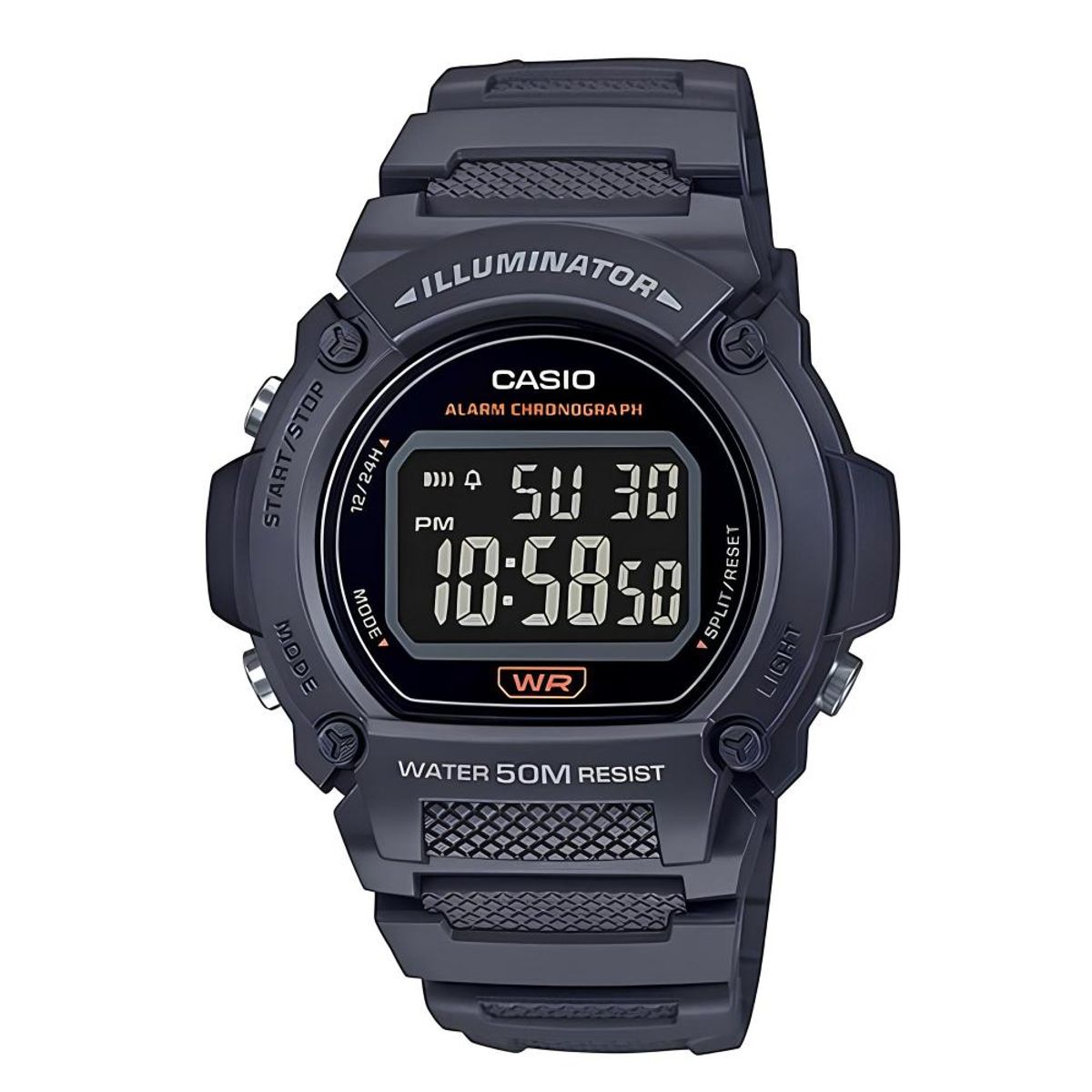 CASIO - Reloj W-219h-8bv Hombre Digital Resina CASIO