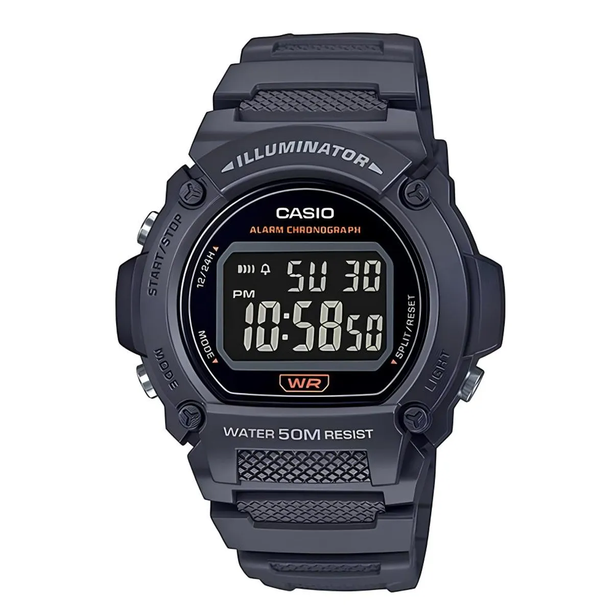 CASIO - Reloj W-219h-8bv Hombre Digital Resina CASIO