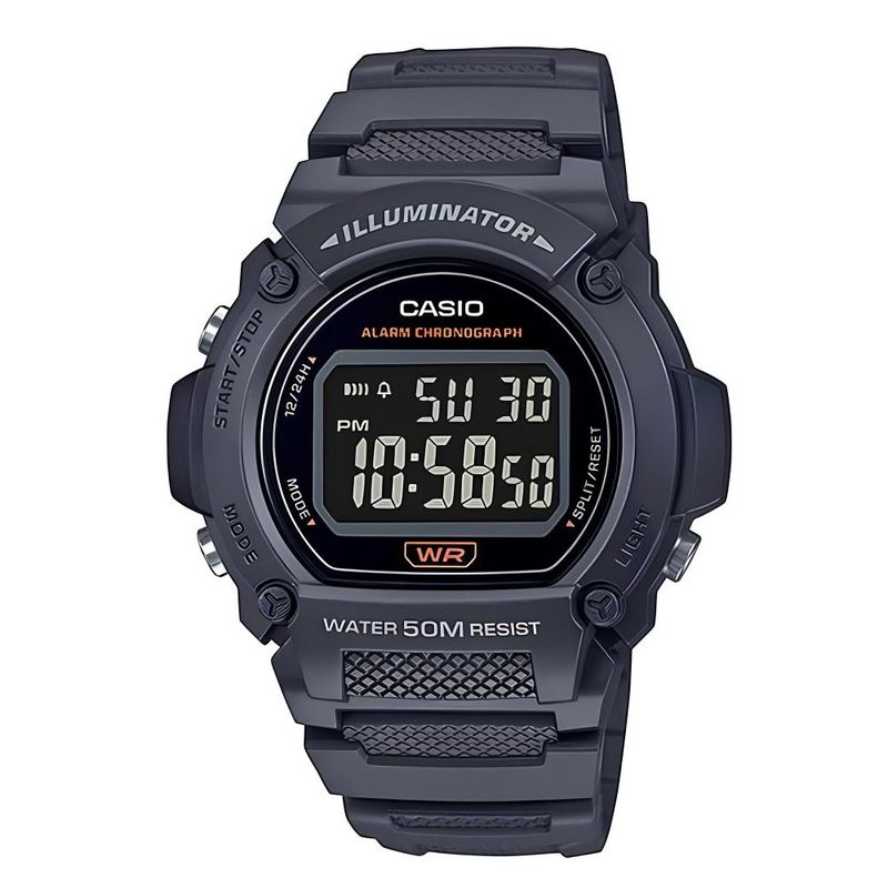 CASIO - Reloj W-219h-8bv Hombre Digital Resina CASIO