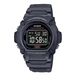 CASIO - Reloj W-219h-8bv Hombre Digital Resina