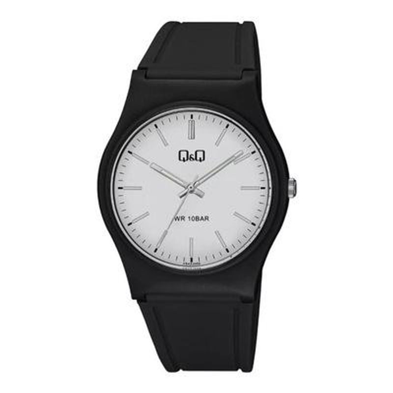 Q&Q - Reloj Vs42j005y Hombre Analogo Resina - Negro