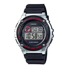 CASIO - Reloj W-216h-1cv Hombre Digital Resina
