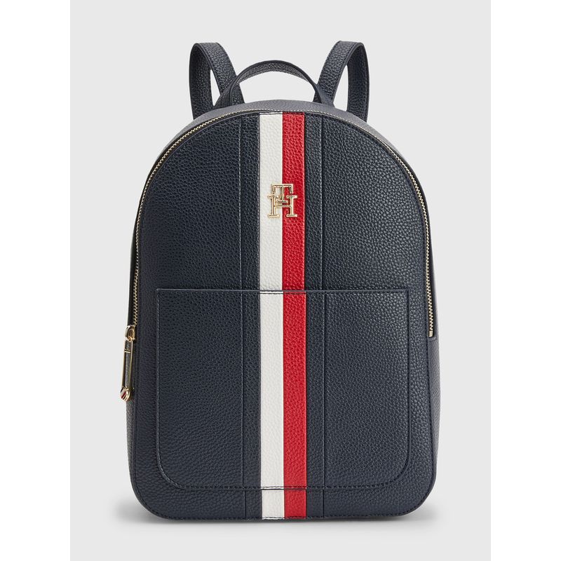 TOMMY HILFIGER - Mochila Con Monograma Signature Azul Tommy Hilfiger