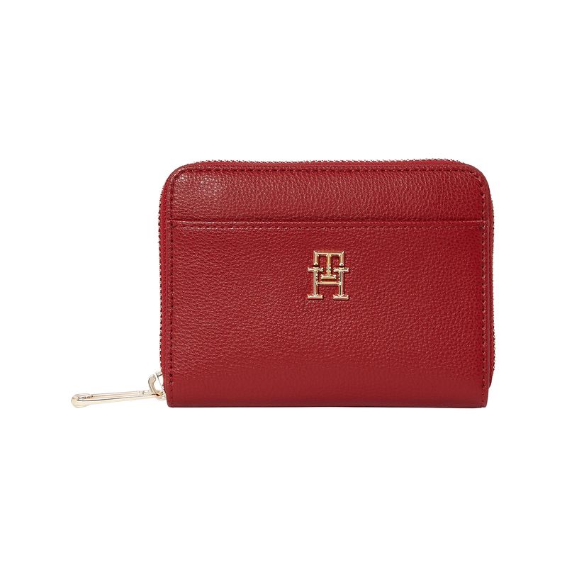 TOMMY HILFIGER - Billetera Life Con Logo Rojo Tommy Hilfiger