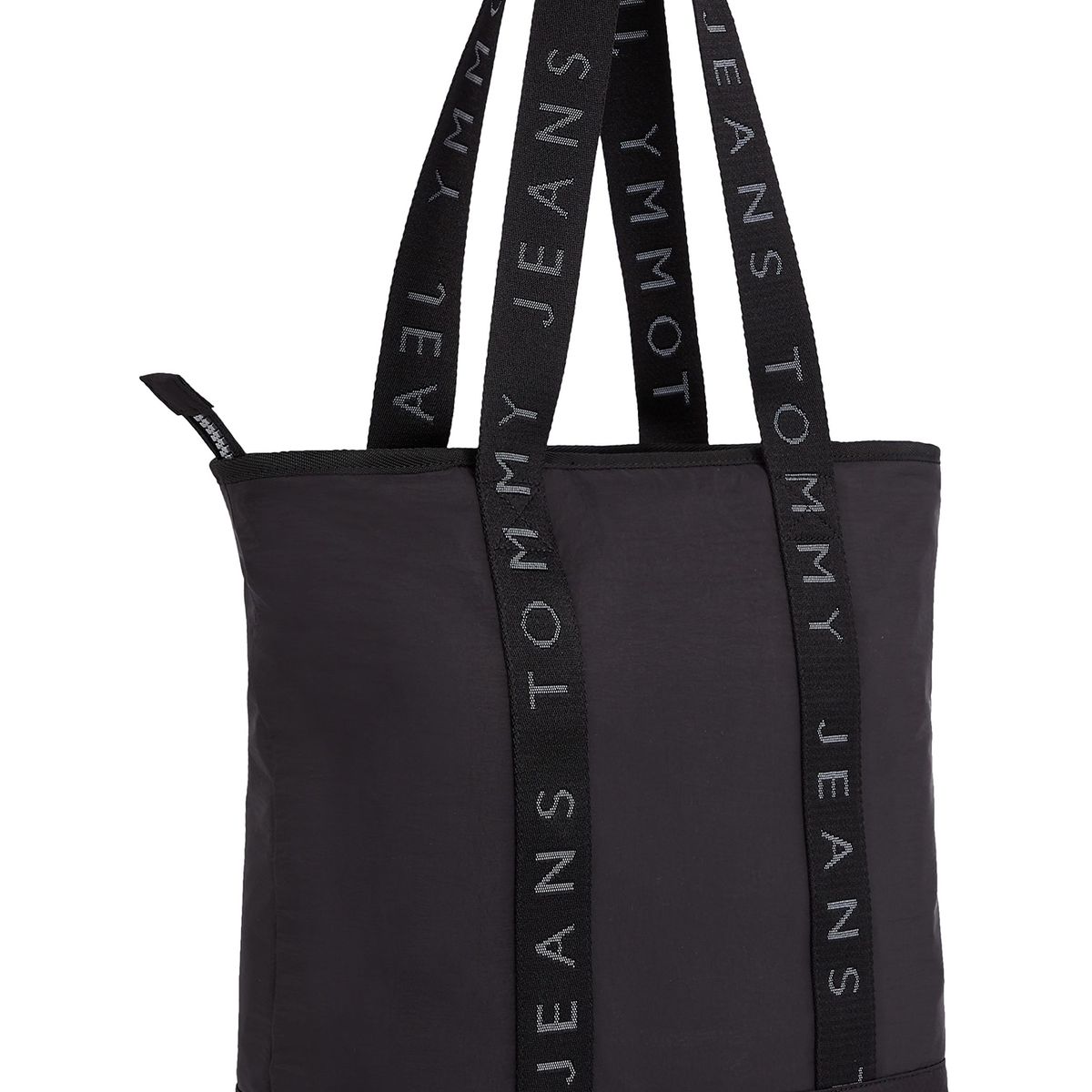 TOMMY HILFIGER - Bolso Tote Heritage Con Logo Negro Tommy Hilfiger