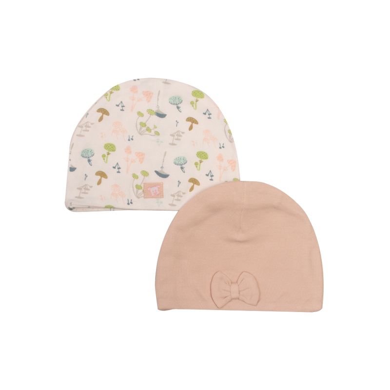 PILLIN - Pack Gorro Bebé Niña 2 Pc Multicolor Pillín PILLIN