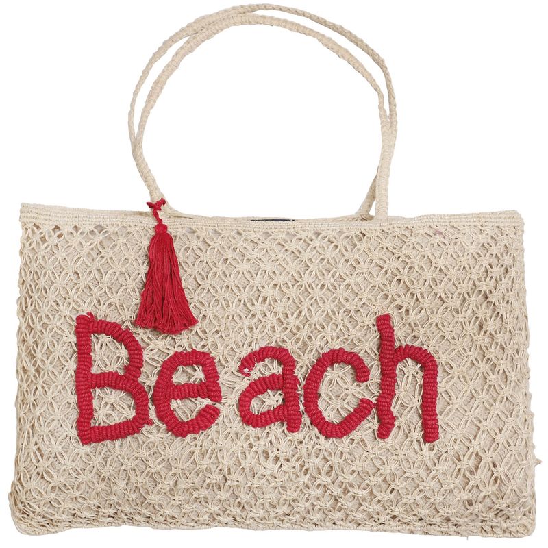 GENERICO - BOLSO YUTE BEACH CRUDO….