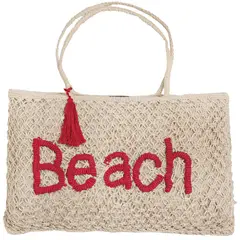 GENERICO - BOLSO YUTE BEACH CRUDO….