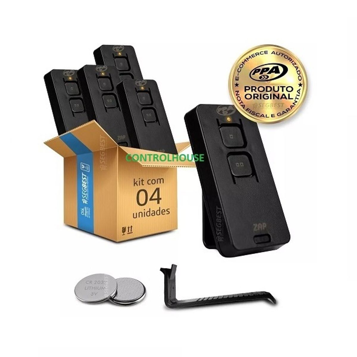 GENERICO - Pack 4 Control Remoto PPA 2 CANALES