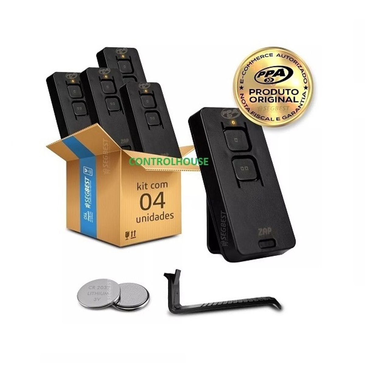 GENERICO - Pack 4 Control Remoto PPA 2 CANALES