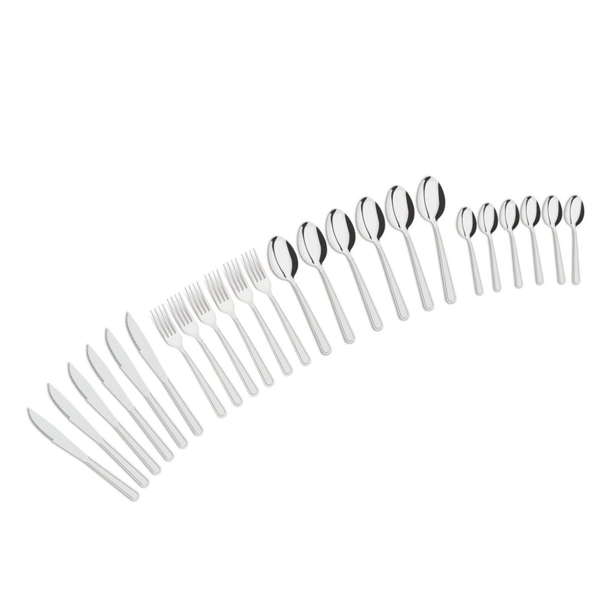 TRAMONTINA - Juego de Cubiertos Tramontina Línea Búzios Para 6 Personas