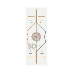SDFIT - Mat de Yoga Caucho Natural CYPU0014 5mm - Blanco Invierno…