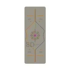 SDFIT - Mat de Yoga Caucho Natural CYPU0014 5mm - Gris Claro…