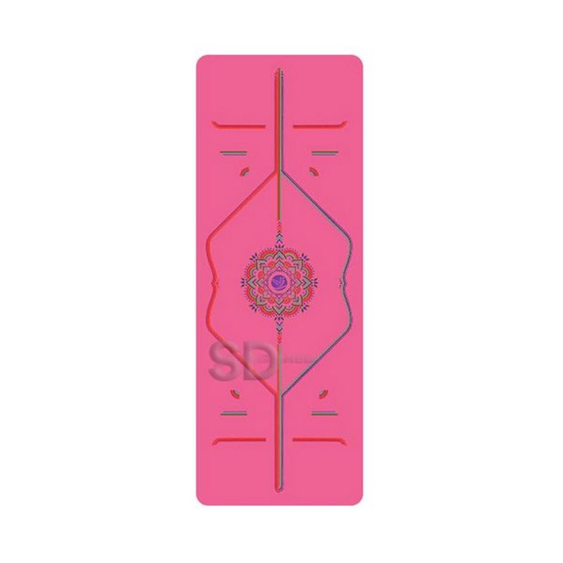SDFIT - Mat de Yoga Caucho Natural CYPU0014 5mm - Fucsia…