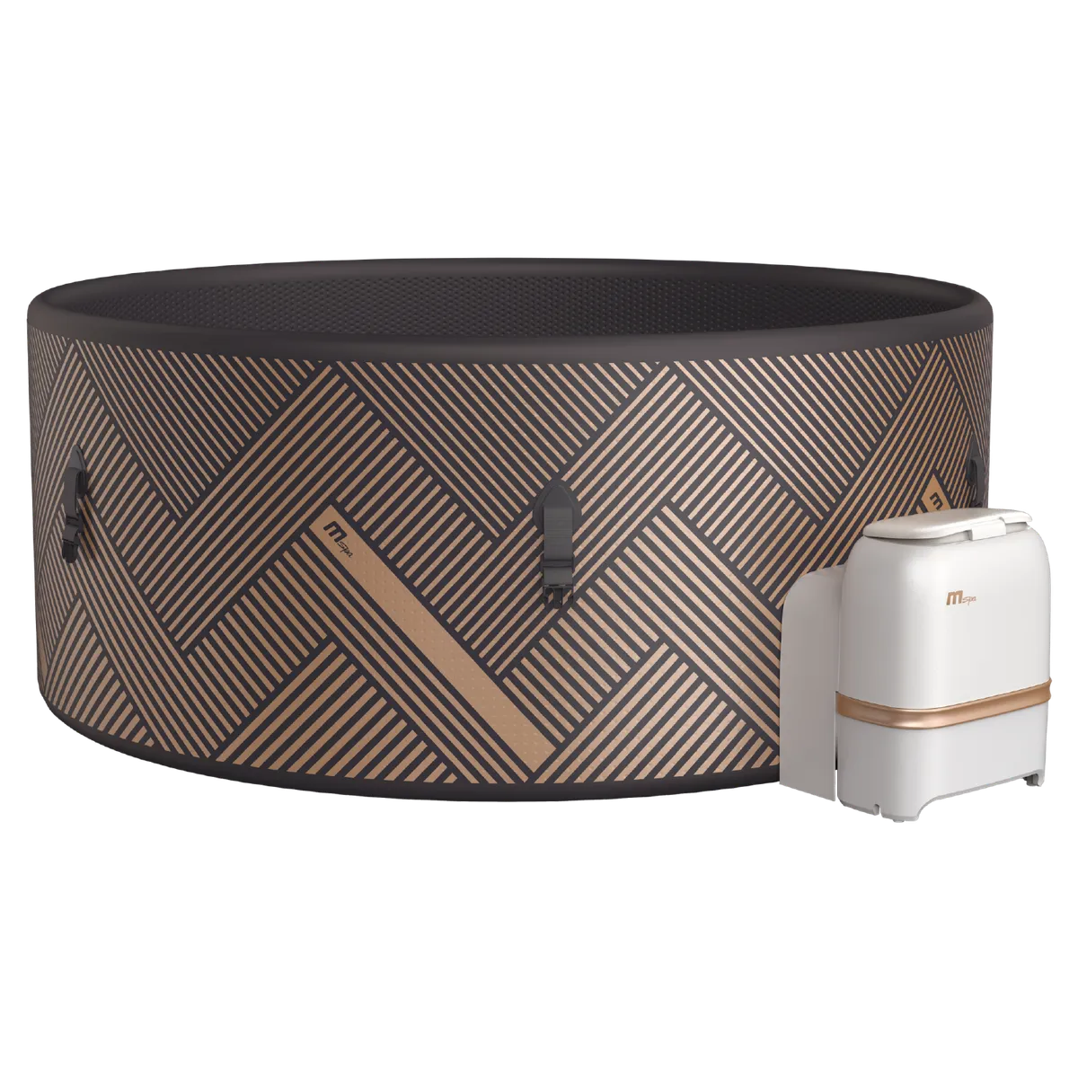 MSPA - Hot Tub Inflable Mono Frame Wifi Para 8 Personas MSpa