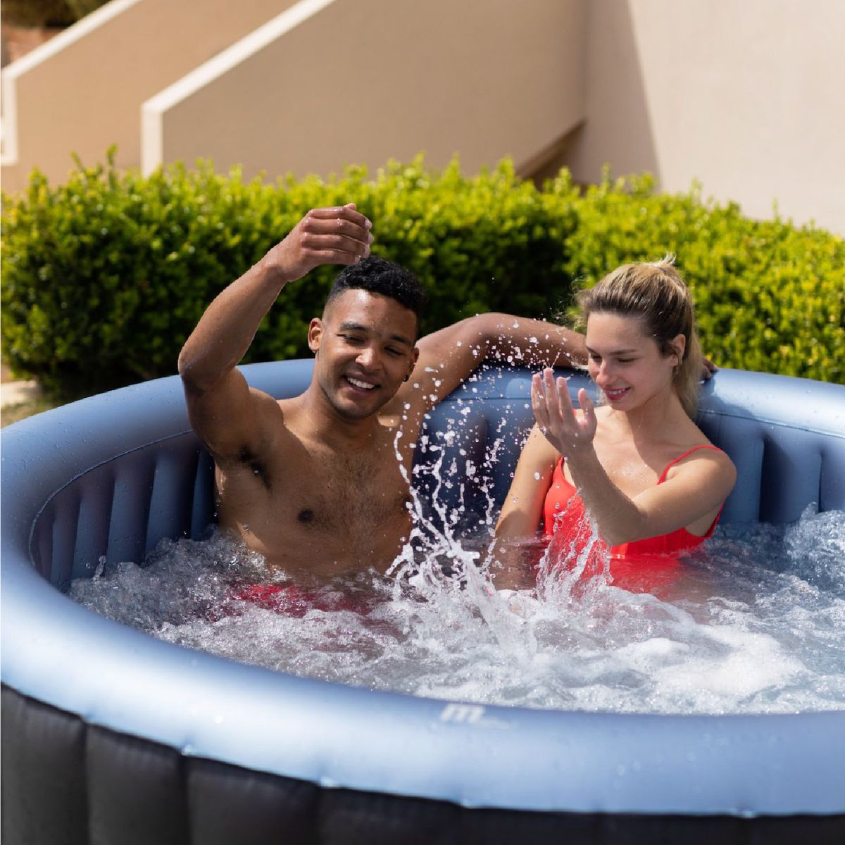 MSPA - Hot Tub Inflable Spa Bergen Comfort Para 4 Personas MSpa