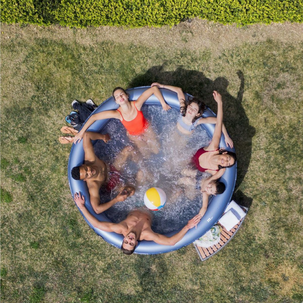 MSPA - Hot Tub Inflable Bergen Comfort Para 6 Personas MSpa