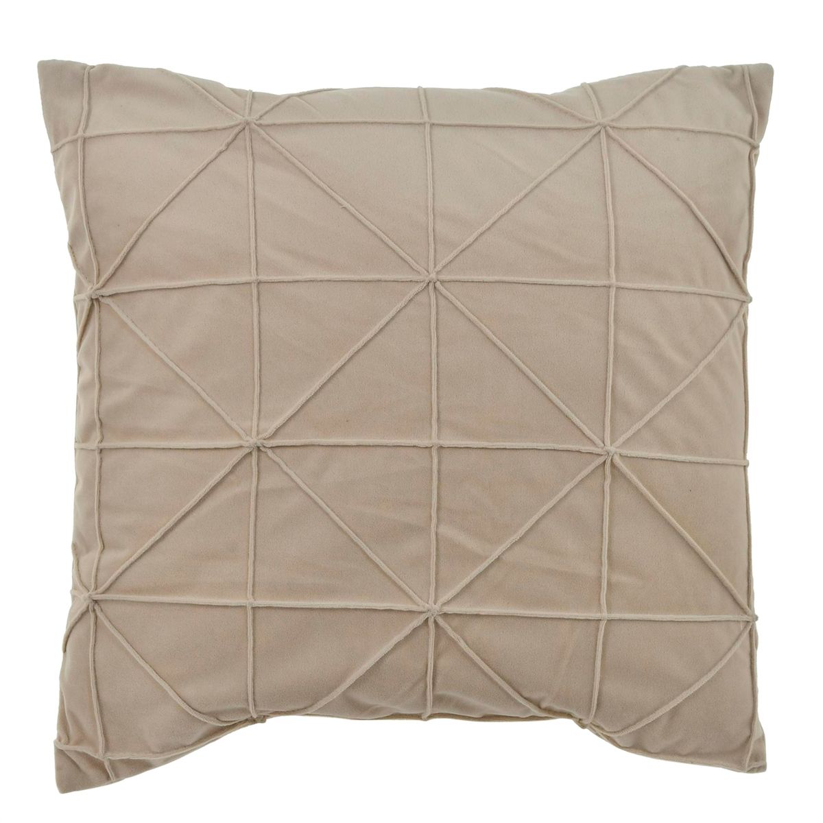 MALLORCA - Cojín Decorativo Velvet Triangulos 45 x 45 Cms.