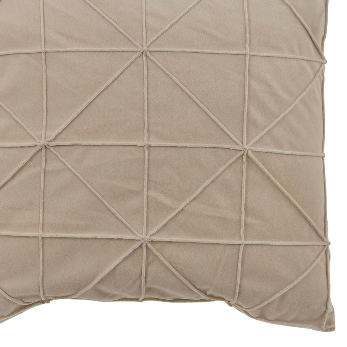 MALLORCA - Cojín Decorativo Velvet Triangulos 45 x 45 Cms.