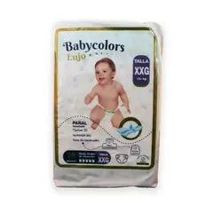 OKIS - PAÑALES DESECHABLES - BABY COLORS LUJO XXG