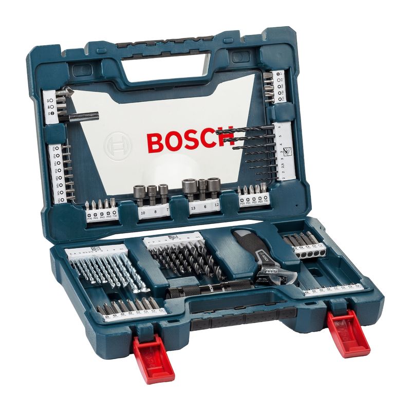 BOSCH - MALETÍN V-LINE 83 UNIDADES PARA TALADRAR Y ATORNILLAR BOSCH