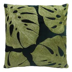 MALLORCA - Cojín Decorativo Bordado Velvet Pata de Tigre 45 x 45 Cms.