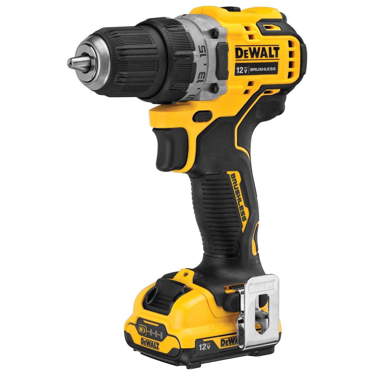 DEWALT - Kit Taladro Atornillador 12V + 2 baterías DEWALT