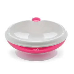NUVITA - Plato con Tapa para Microondas Rosado
