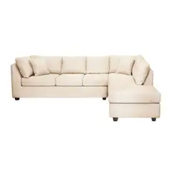 LATAM HOME - Sofá Seccional Padua Derecho Lino Blanco