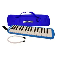 MEISTEHAFT - Melódica 32 Notas + Estuche & Boquilla Azul 06253
