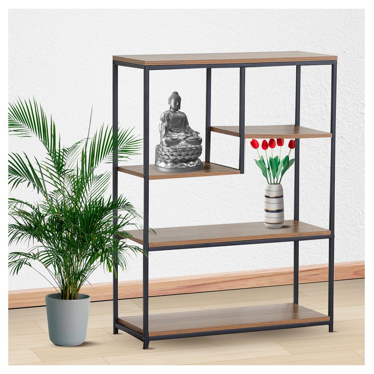 NOVAHUS - Estante multinivel Industrial 100x75x30 cm