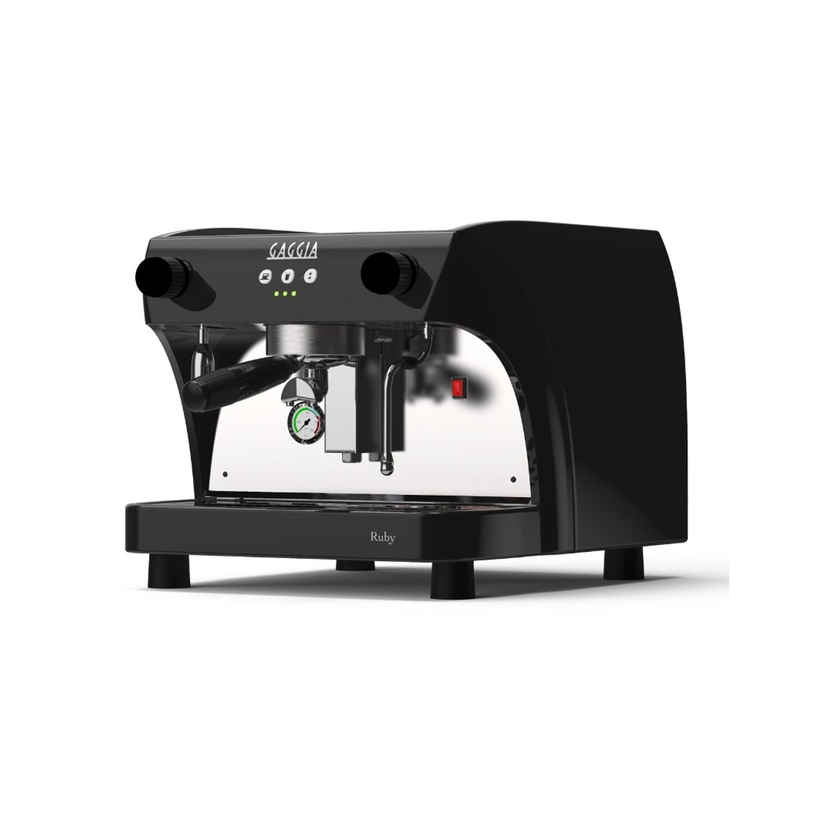 GAGGIA - Cafetera Profesional Ruby Pro 1G Red Hídrica Negra