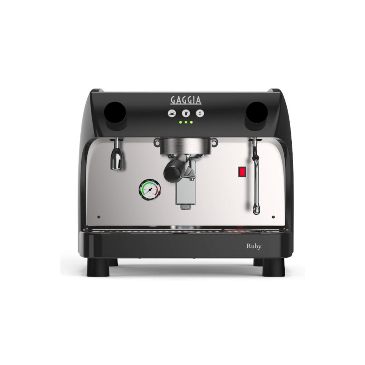 GAGGIA - Cafetera Ruby Pro 1 Grupo - Tanque de Agua - Negra