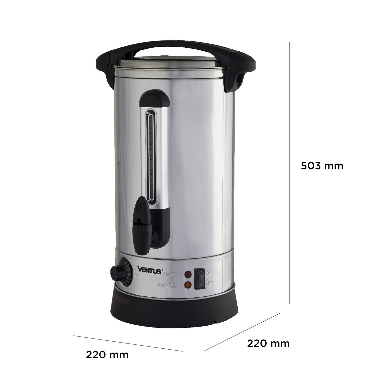 VENTUS - Ventus Hervidor de Agua VHA-10 10 Lts