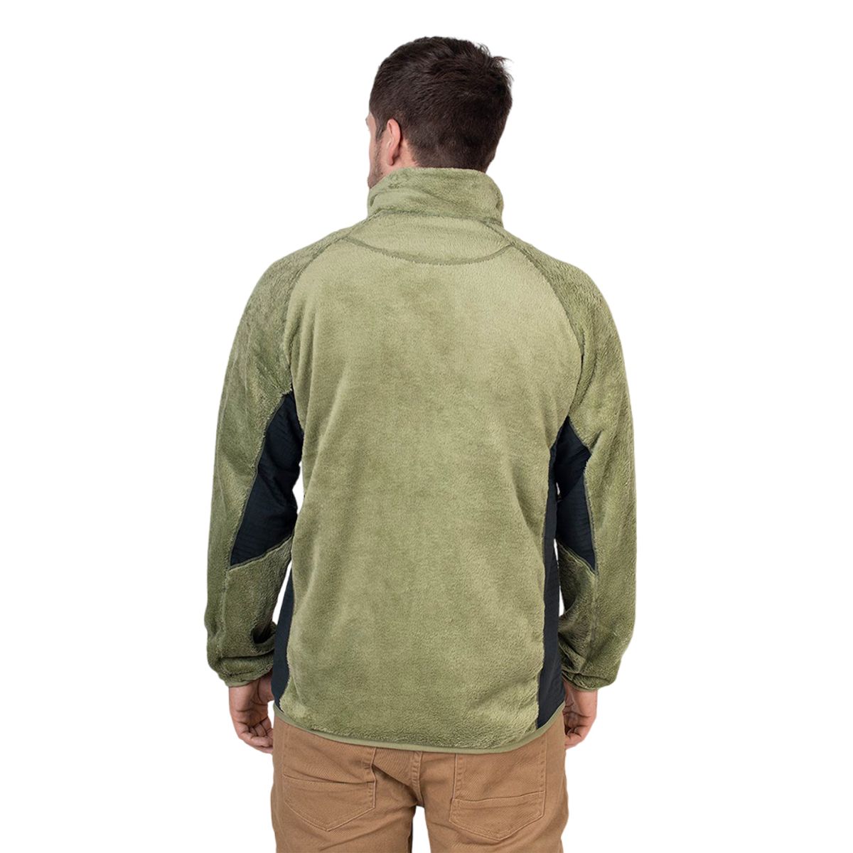 LENGA - Polar Hombre Furry Grey Lenga Cierres Ykk